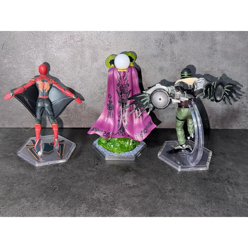 Marvel Spider-Man  Figure Set Mysterio Vulture MCU Action Figures Lot of 3